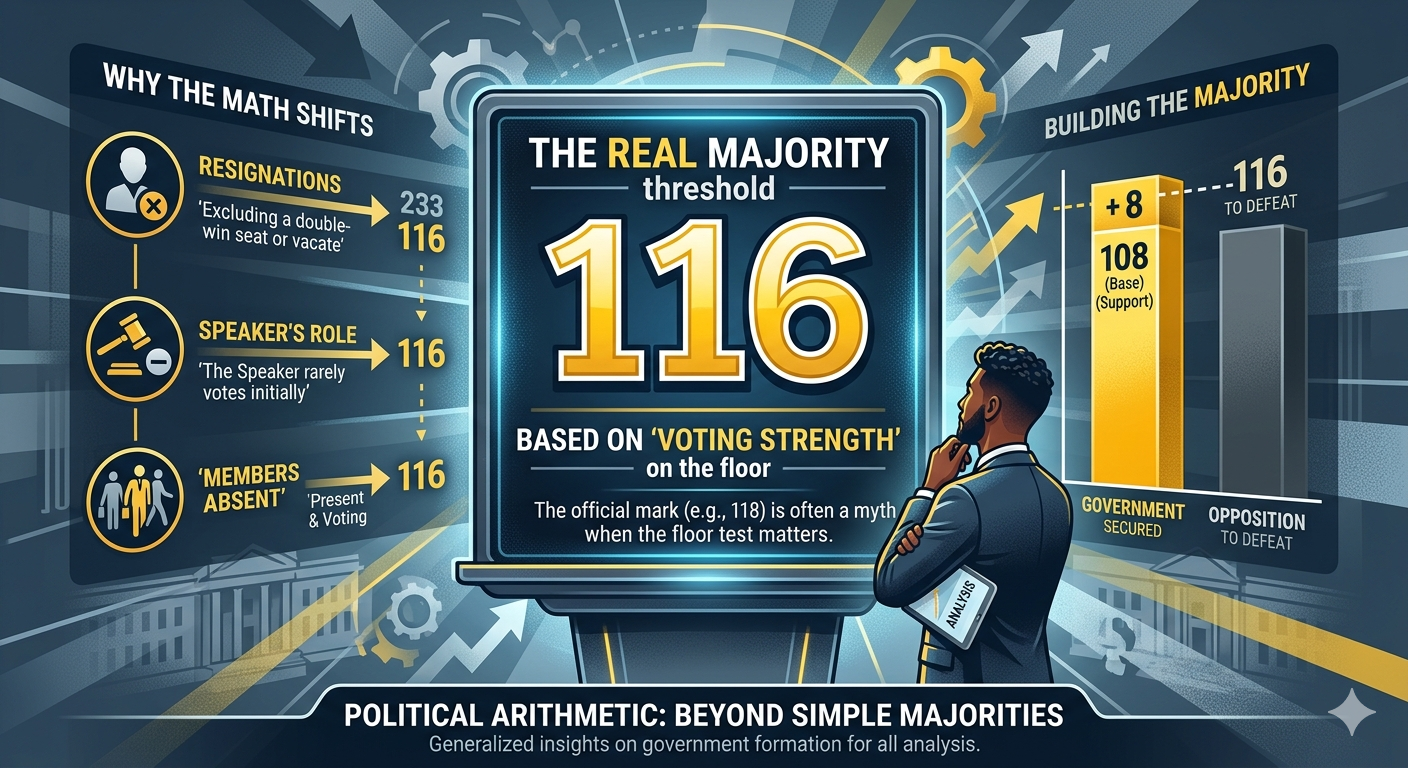 The Arithmetic of Power: Decoding halfway mark